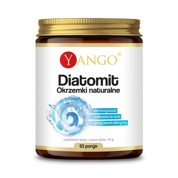 YANGO Diatomit - Okrzemki naturalne (70 g)