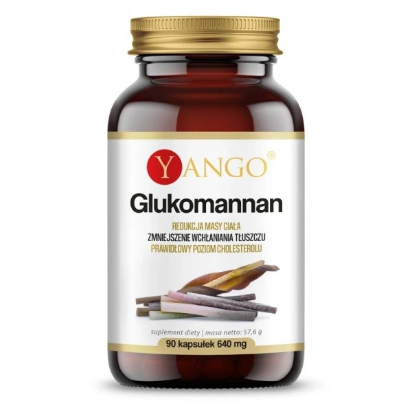 YANGO Glukomannan (90 kaps.)