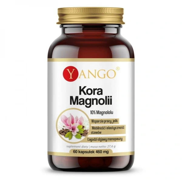 YANGO Kora Magnolii - 10% Magnololu (60 kaps.)