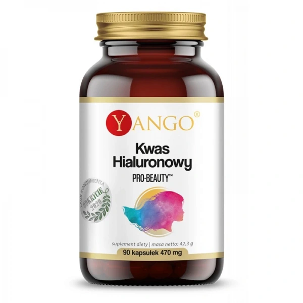 YANGO Kwas Hialuronowy Pro-Beauty (90 kaps.)