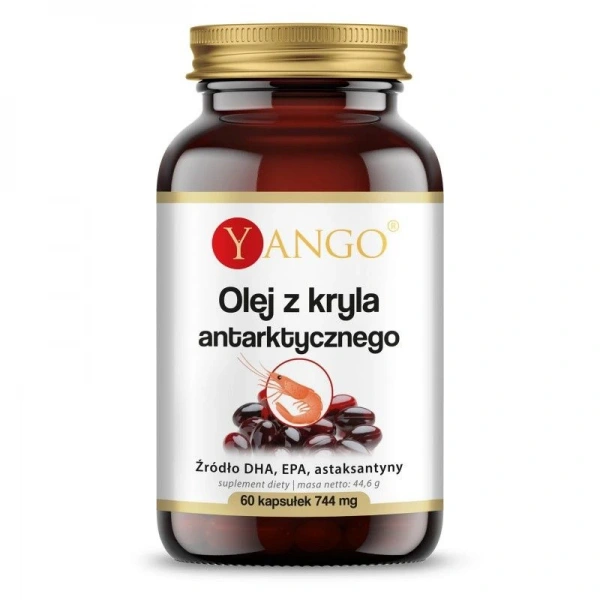 YANGO Olej z Kryla Antarktycznego 500 mg (60 kaps.)