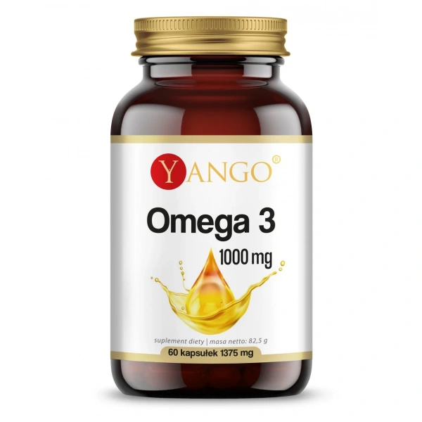 YANGO Omega 3 1000 mg 60 kapsułek