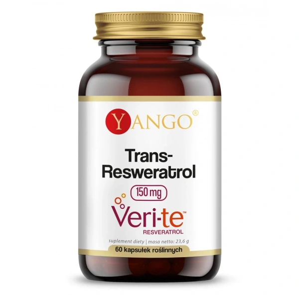 YANGO Trans-Resweratrol Veri-te 150 mg (60 kaps.)