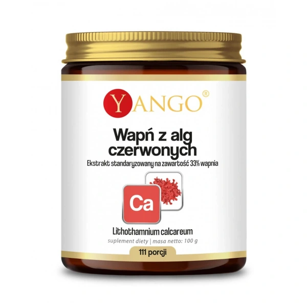 YANGO Wapń z alg czerwonych (100 g)