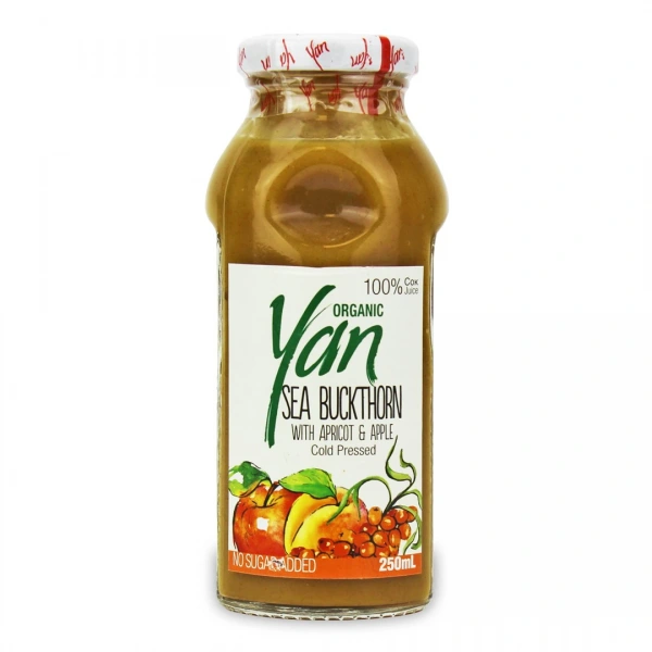 Yan sok z rokitnika z morelą i jabłkiem bio 250 ml