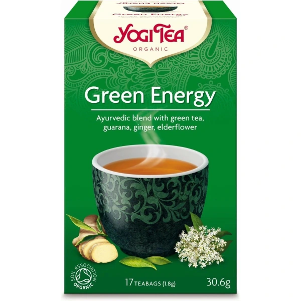 Yogi Tea Herbata Zielona Energia BIO (17 x 1,8 g) 30,6 g