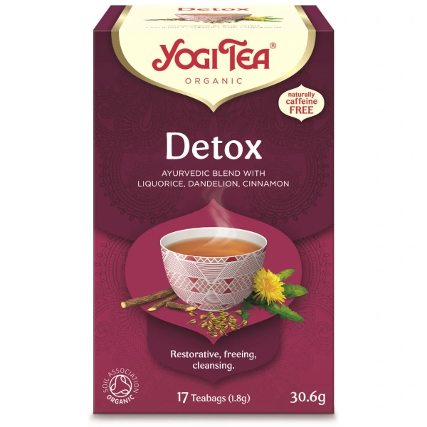 Yogi tea herbatka detox bio (17 x 1,8 g) 30,6 g