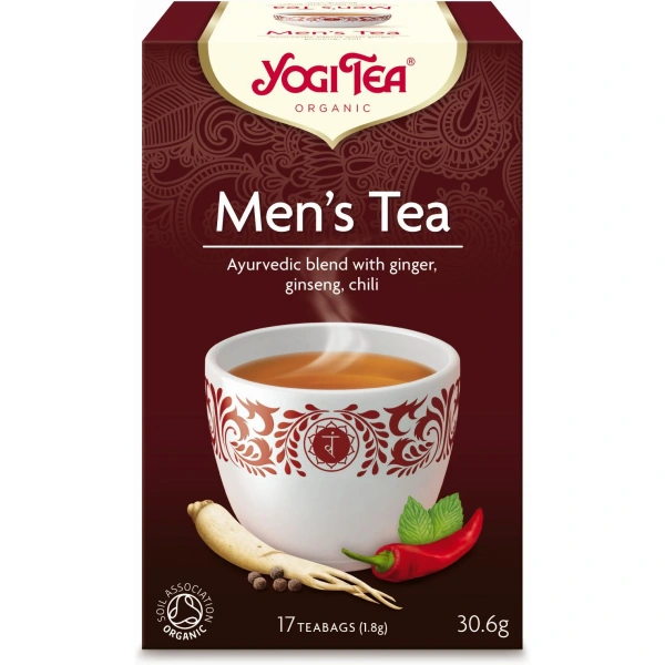 Yogi tea herbatka dla mężczyzn (men's tea) bio (17 x 1,8 g) 30,6 g