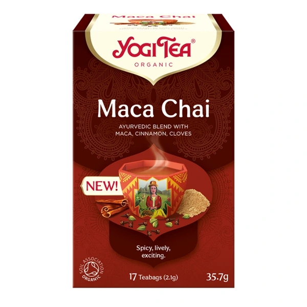 Yogi tea herbatka maca chai bio (17 x 2,1 g) 35,7 g