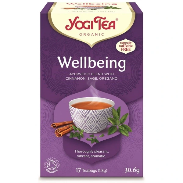 Yogi tea herbatka na dobre samopoczucie (wellbeing) bio (17 x 1,8 g) 30,6 g