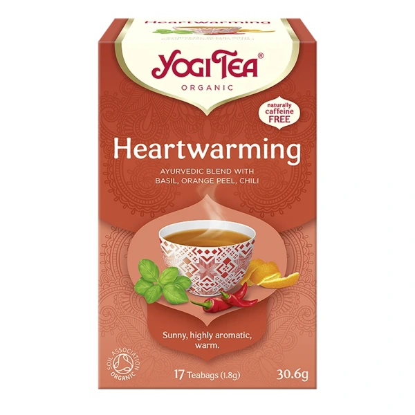 Yogi tea herbatka radość życia (heartwarming) bio (17 x 1,8 g) 30,6 g