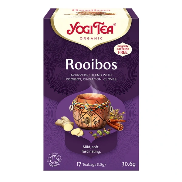 Yogi tea herbatka rooibos z cynamonem i goździkami bio (17 x 1,8 g) 30,6 g