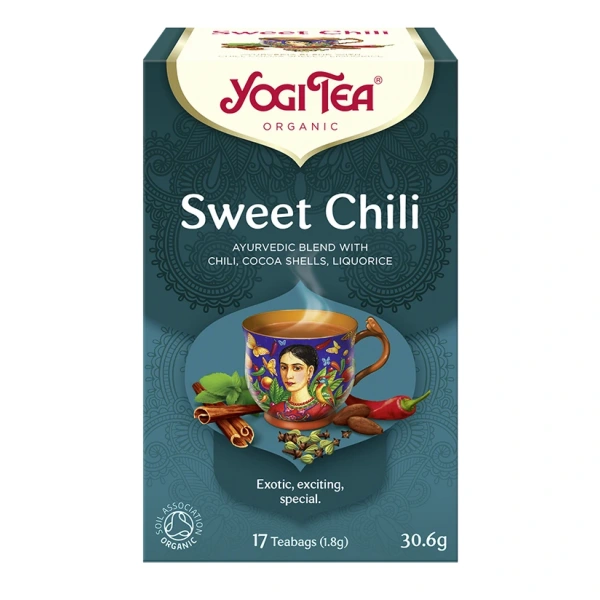 Yogi tea herbatka słodkie chili (sweet chili) bio (17 x 1,8 g) 30,6 g
