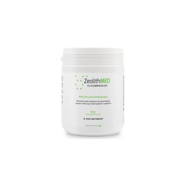 ZeolithMED Klinoptylolit Zeolit proszek 400 g