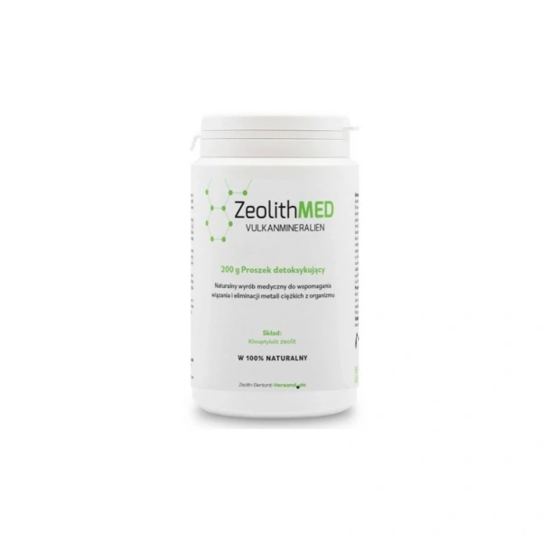 ZeolithMED Klinoptylolit Zeolit proszek 200 g