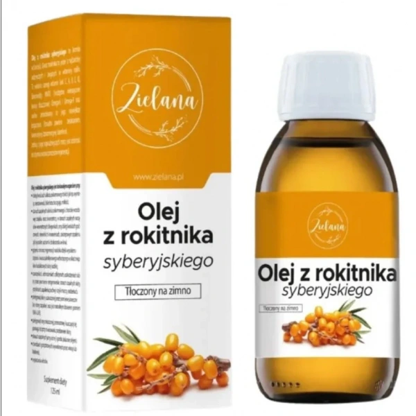 Zielana Olej z rokitnika 125 ml