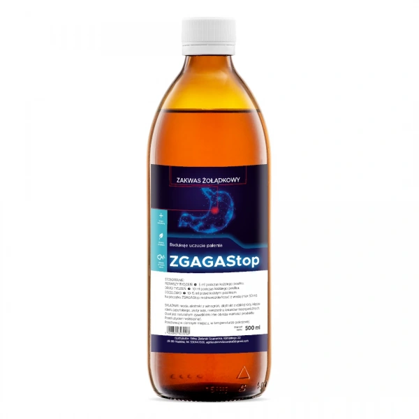 Zielana ZgagaStop Zakwas żołądkowy 500ml