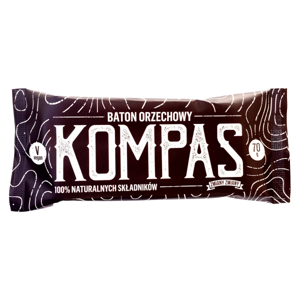 Zmiany zmiany baton orzechowy ""kompas"" bezglutenowy 70 g