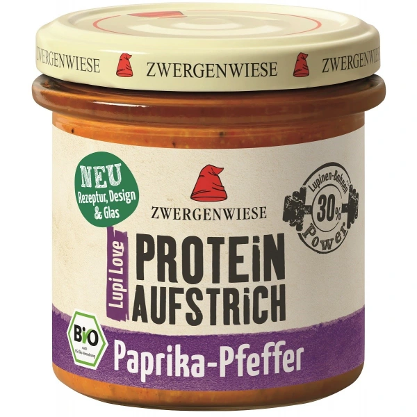 Zwergenwiese pasta proteinowa z papryką i pieprzem bezglutenowa bio 135 g