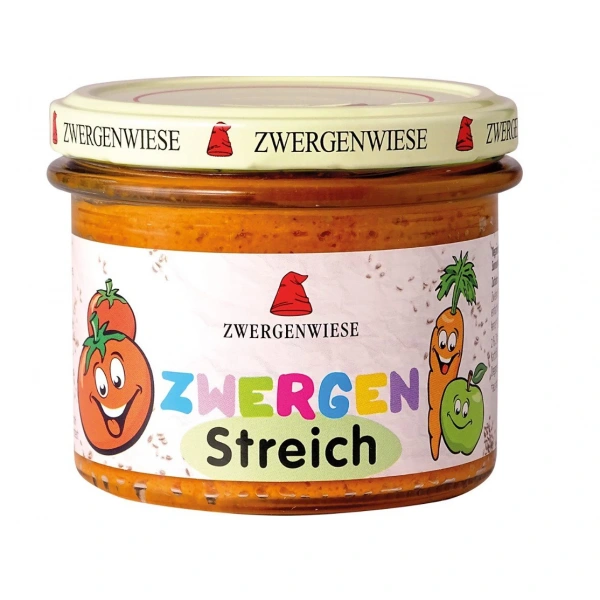 Zwergenwiese pasta słonecznikowa dla dzieci bezglutenowa bio 180 g