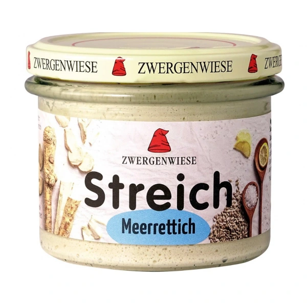 Zwergenwiese pasta słonecznikowa z chrzanem bezglutenowa bio 180 g