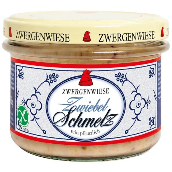 Zwergenwiese smalczyk wegański z cebulą bezglutenowy bio 150 g