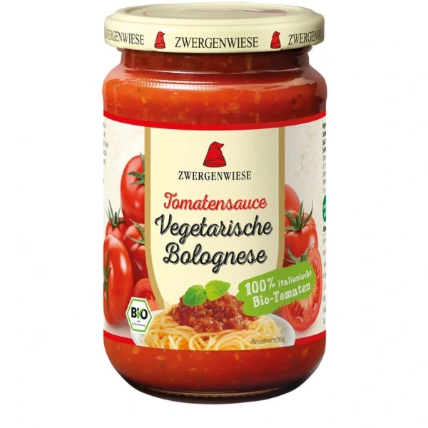 Zwergenwiese sos wegański bolognese bezglutenowy bio 340 ml