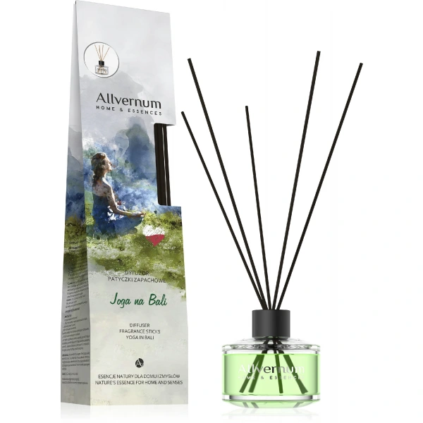 Allvernum Home & Essences Dyfuzor z patyczkami zapachowymi Joga na Bali 1op.