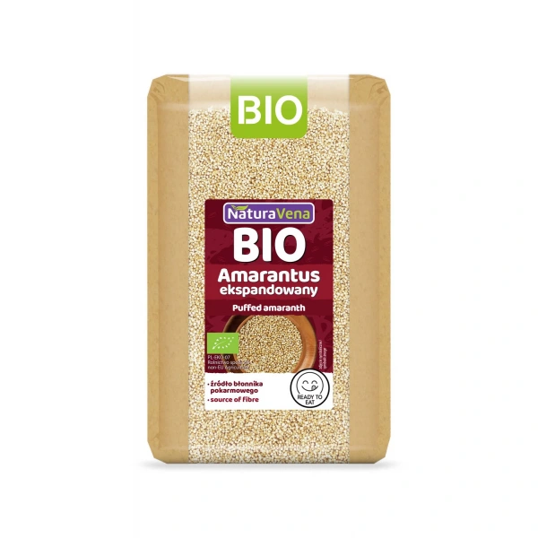 Amarantus ekspandowany bio 110 g - naturavena