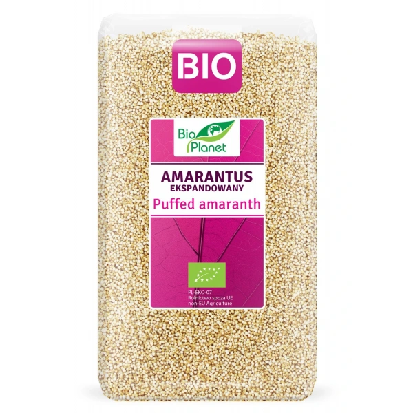 Amarantus ekspandowany bio 150 g - bio planet