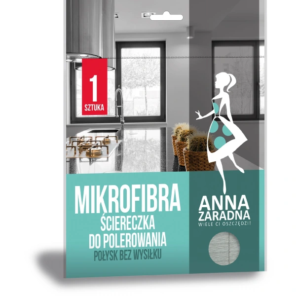 ANNA ZARADNA Mikrofibra ściereczka do polerowania - 1 szt.