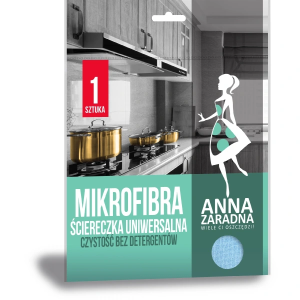 ANNA ZARADNA Mikrofibra ściereczka uniwersalna - 1 szt.