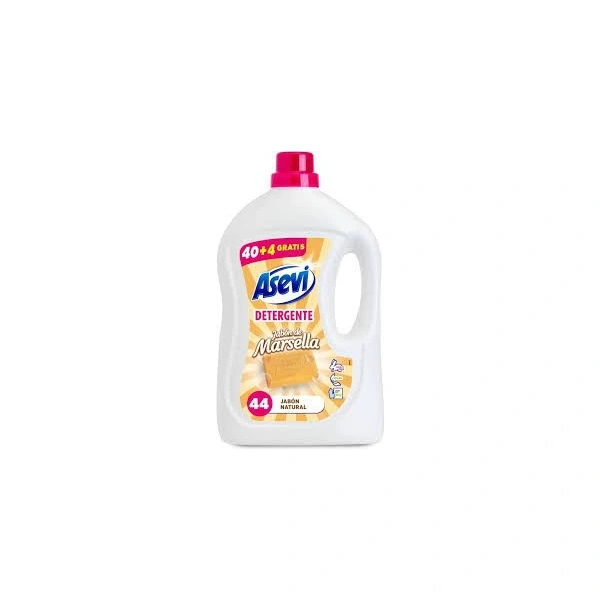 ASEVI Płyn do prania Mydło marsylskie (44 prania) 2.376l