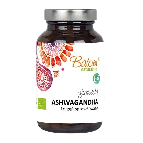 Ashwagandha bio (495 mg) 250 tabletek - batom (ajurweda)