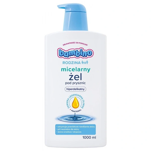 BAMBINO Rodzina Micelarny żel pod prysznic hiperdelikatny 1000 ml