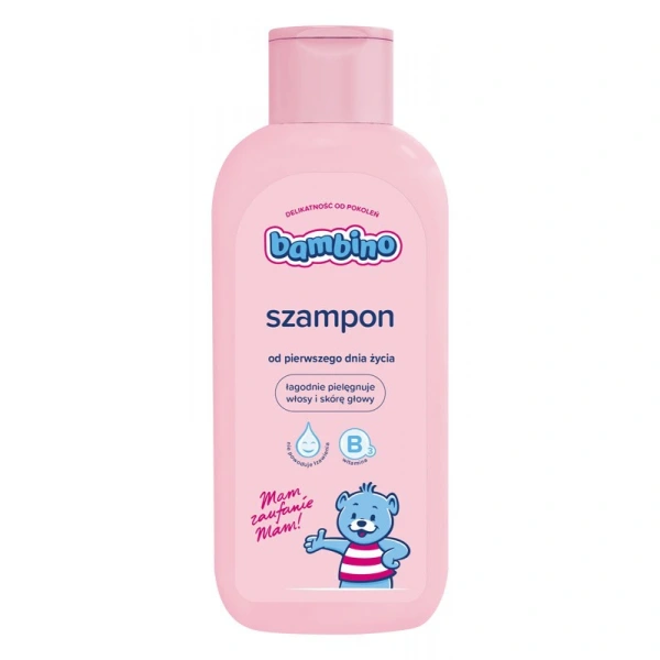 BAMBINO Szampon pielęgnujący do włosów dla niemowląt i dzieci 400 ml