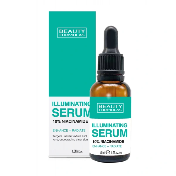 BEAUTY FORMULAS Rozświetlające Serum do twarzy - 10% Niacinamide 30ml