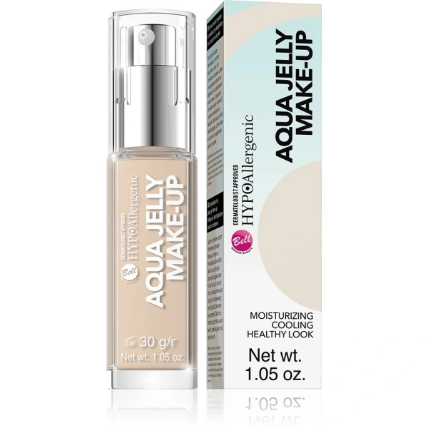 Bell Hypoallergenic Fluid Aqua Jelly nawilżająco-chłodzący nr 01  30g