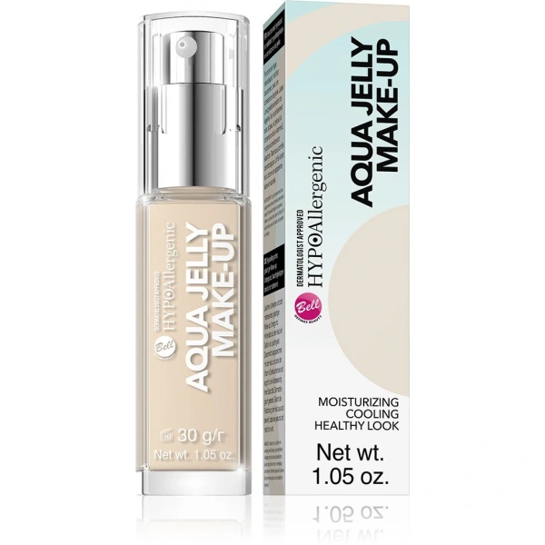 Bell Hypoallergenic Fluid Aqua Jelly nawilżająco-chłodzący nr 02  30g