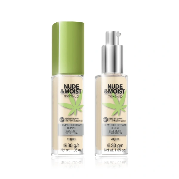 Bell Hypoallergenic Nude & Moist Podkład do twarzy nawilżająco-odżywczy nr 03  30g