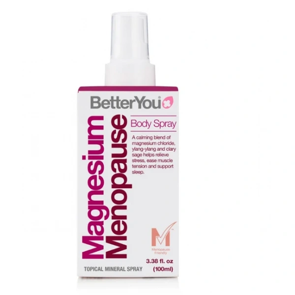 BETTERYOU Magnesium Menopause Spray (100 ml / 3,4 fl. oz.)