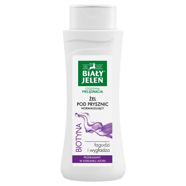 BIAŁY JELEŃ Codzienna Pielęgnacja Żel pod prysznic normalizujący - Biotyna 300 ml