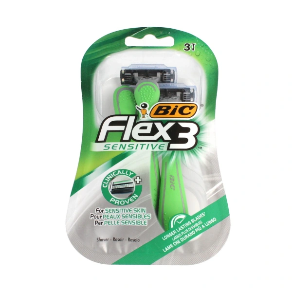 Bic Maszynka do golenia Flex 3 Sensitive 1op.-3szt
