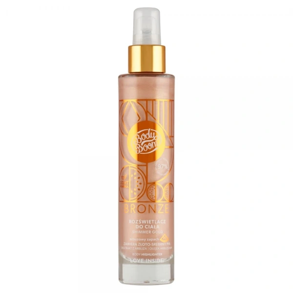 BIELENDA BB BodyBoom Rozświetlacz do ciała -  Shimmer Gold 100 ml