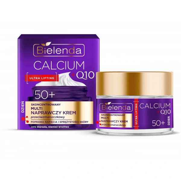 BIELENDA CALCIUM+Q10 Krem multi naprawczy 50+ 50ml