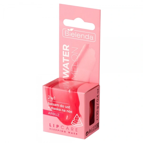 BIELENDA Lip Care Balsam do ust + Maska na noc 2w1 Watermelon 10g