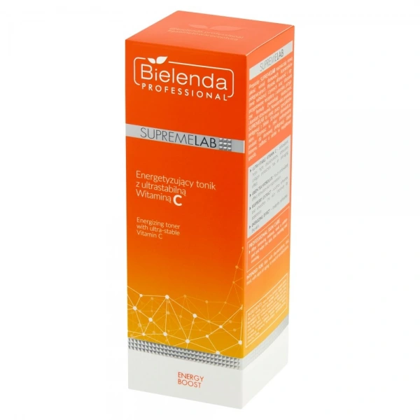 BIELENDA Supremelab Energy Boost Energetyzujący tonik ze stabilną Witaminą C 200 ml