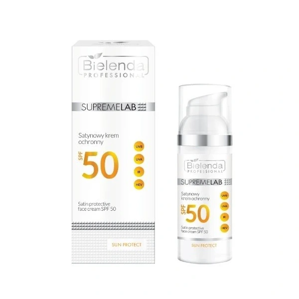 BIELENDA Supremelab Sun Protect, Satynowy krem ochronny SPF50 50 ml