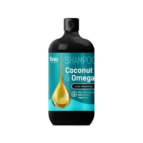 BIO NATURELL Coconut Oil & Omega 3 Szampon do wszystkich rodzajów włosów 946 ml