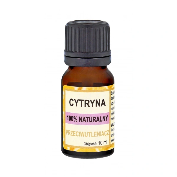 BIOMIKA 100% Naturalny Olejek Cytrynowy - przeciwutleniacz 10ml